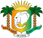 Coat of arms of Cote dIvoire 1997 2001 variant.svg Le marché du made in Cote D'ivoire