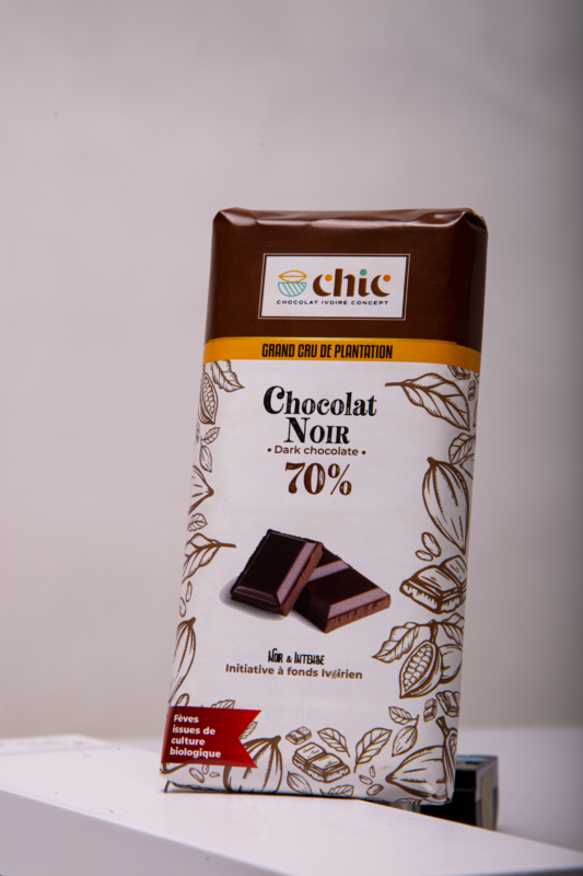 Chocolat de couverture noir 68% Côte d'Ivoire - Réseau Krill